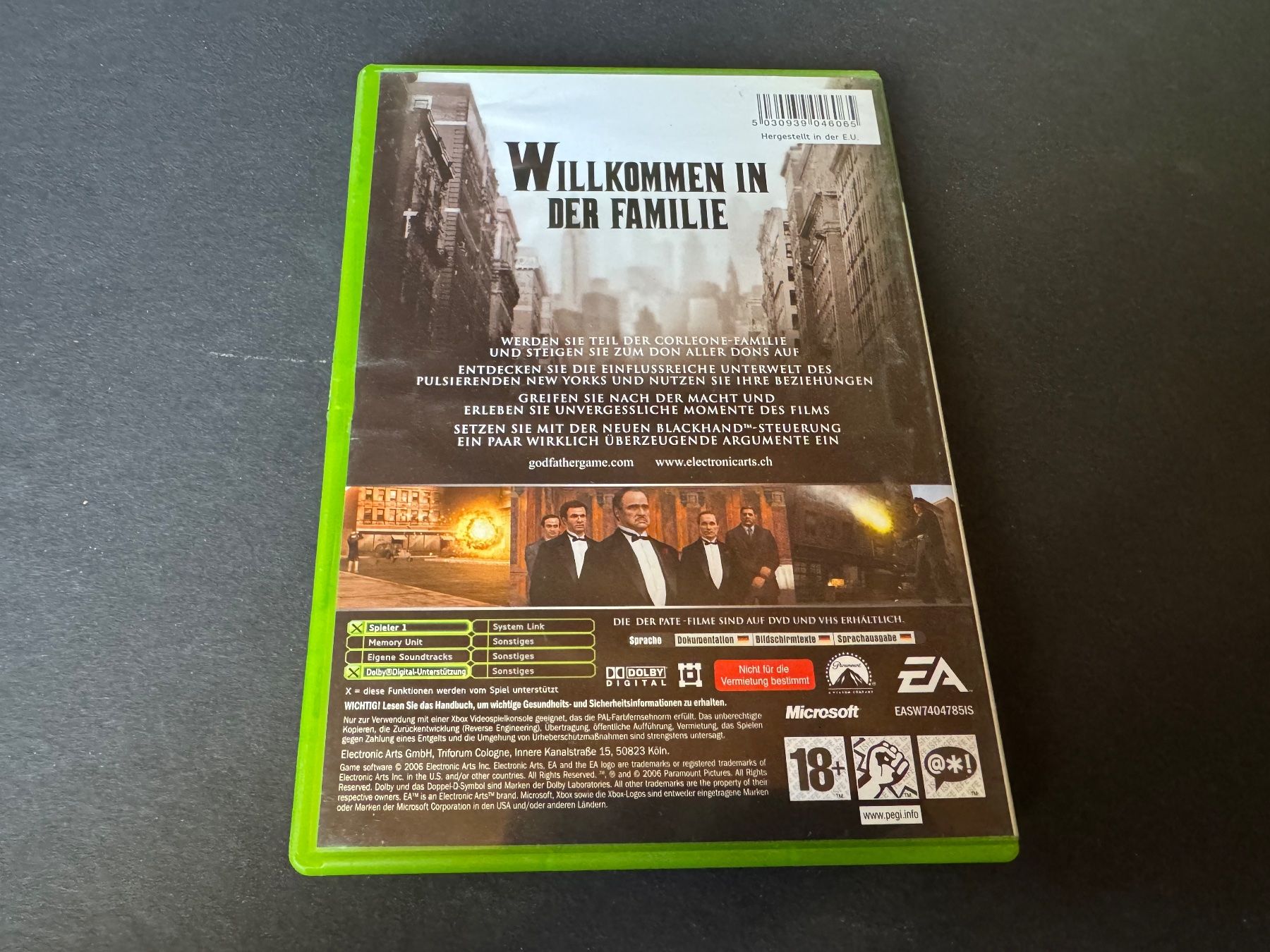 Microsoft Spiele: DER PATE SPIEL FÜR XBOX – Gebraucht aus Hägendorf von bri_v995 2