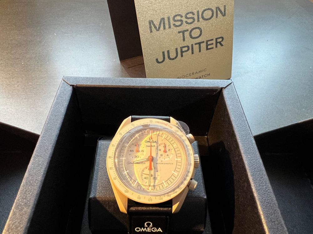 MISSION TO THE JUPITER Omega x Swatch (Neu und originalverpackt) in ...
