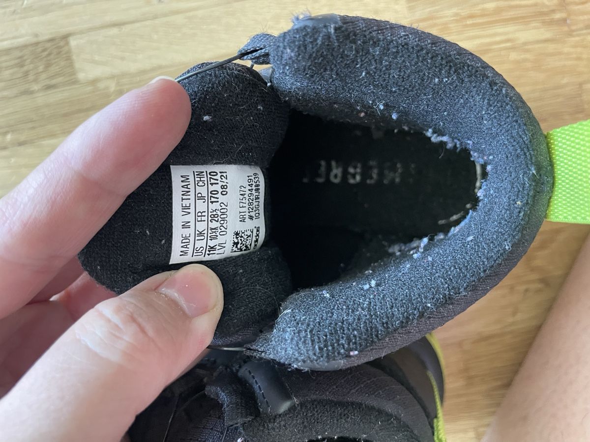 Adidas Schuhe für Jungen: Kinder Wanderschuhe Adidas Gr.28.5 Boa-Verschluss – Gebraucht aus luzern von plueschmors. 3