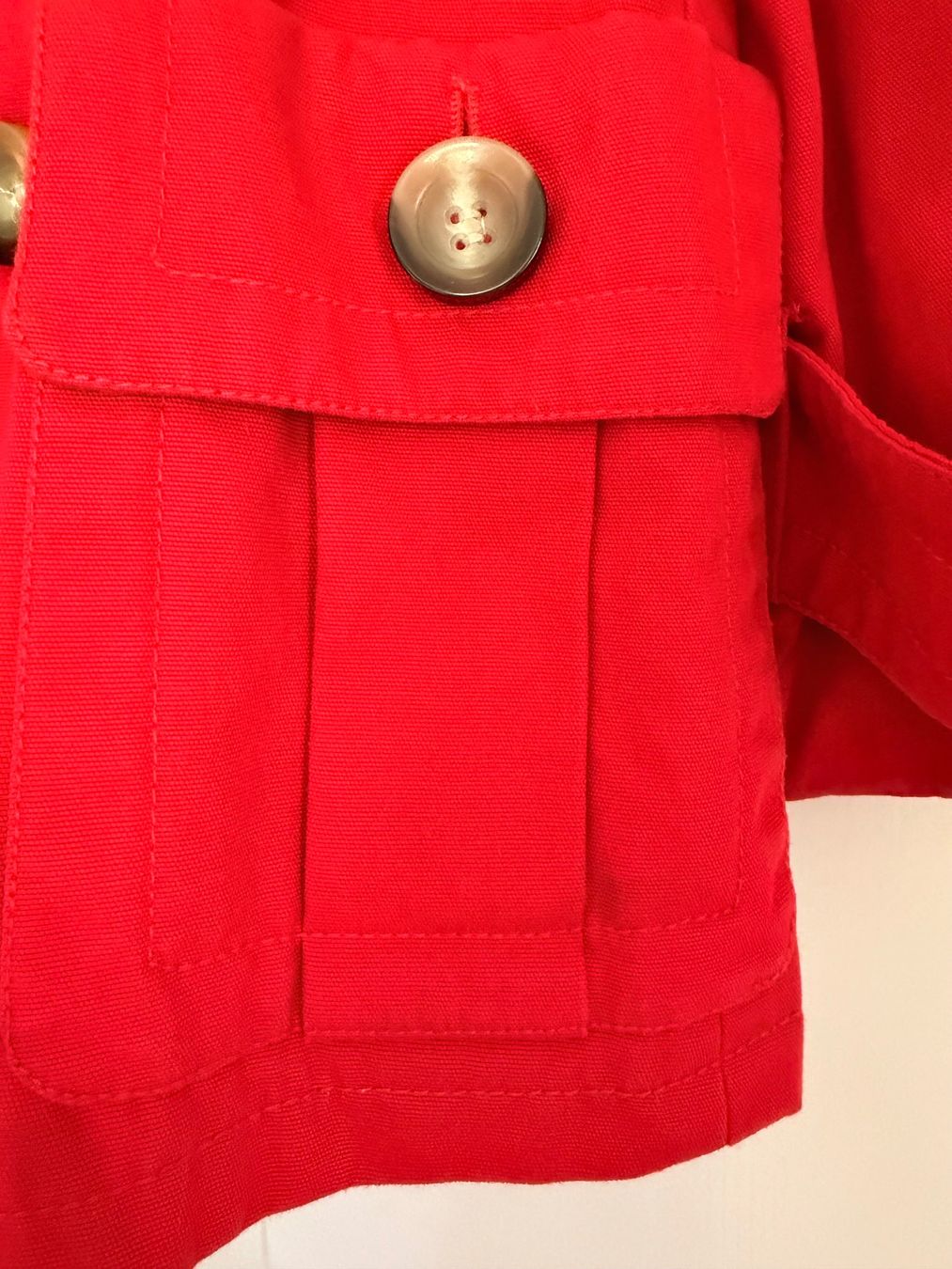 Zara Giacche: Rote Canvas Jacke, Gr. M von Zara Basic – Usato da Zürich venduto da Secretwish007 2