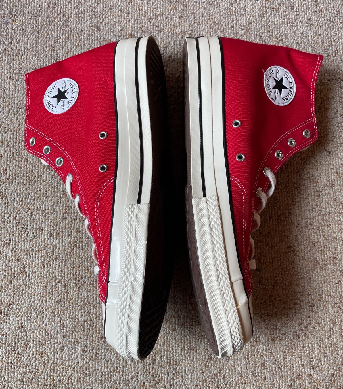 Converse Scarpe da uomo: Converse rot, Grösse 51.5, neu – Nuovo e nell'imballaggio originale da Gümligen venduto da soleil149 2