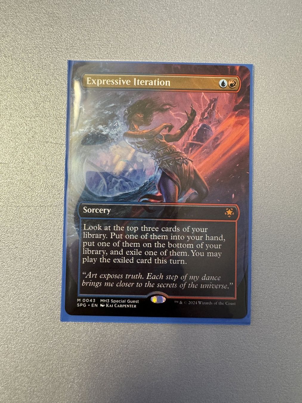 Magic The Gathering Cartes à collectionner: MTG "Expressive Iteration" – D'occasion à Baar par UMACULINU