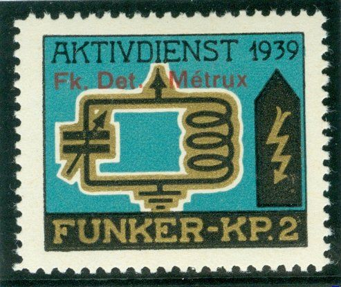 Alle Briefmarken: Funker Kp 2 – Gebraucht aus Zürich von yago-rot