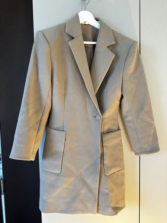 & other Stories Blazer dress, size S cream/nude