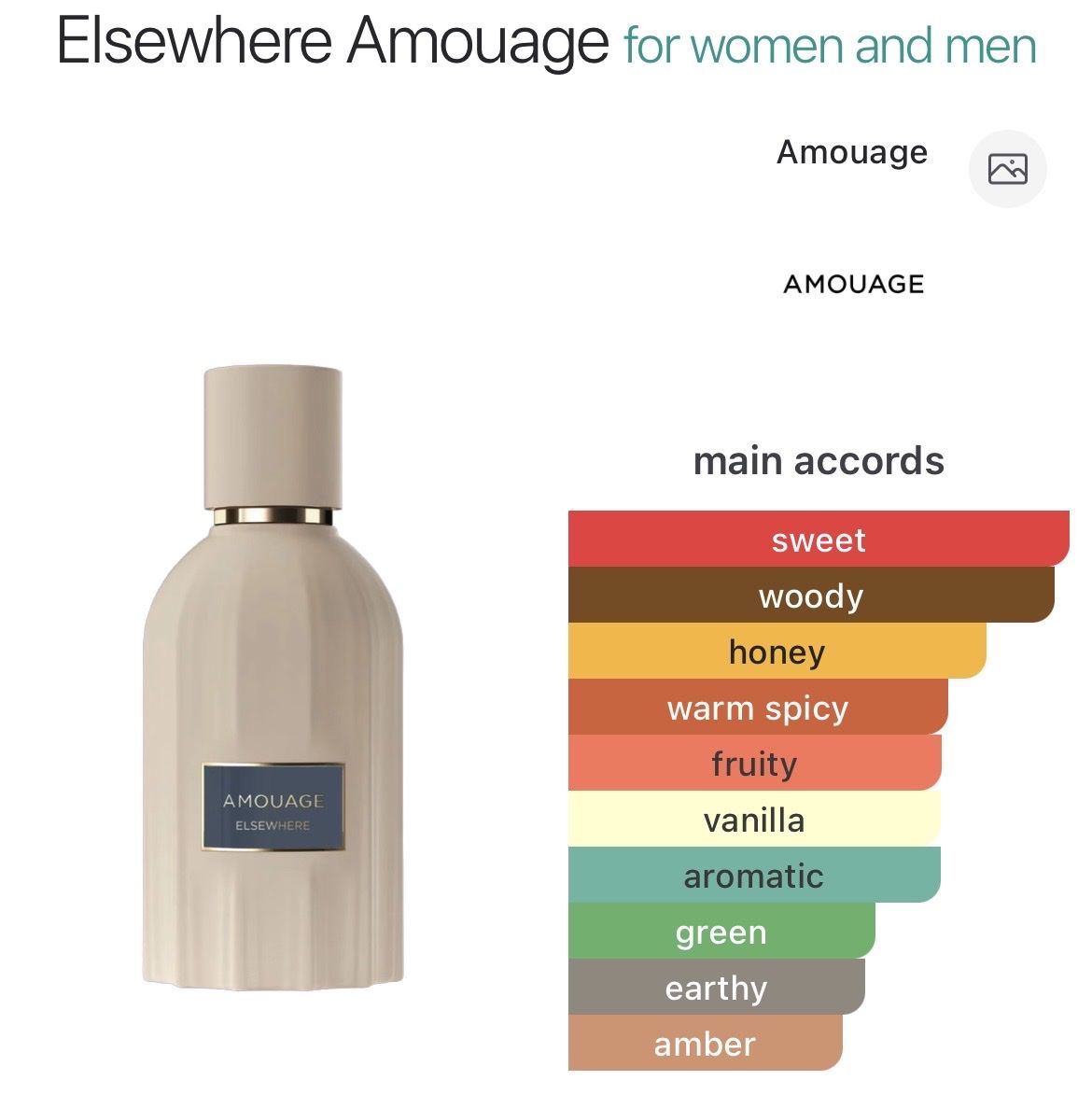 Amouage Parfum & Eau de Toilette: NICHE — ExdP Elsewhere — Amouage (decant) – Neu (gemäss Beschreibung) aus Genève von StaceyH 1