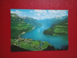 Blick vom Urmiberg auf Brunnen und See