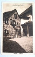 Alte Ansichtskarte Zürich - St. Peter 1913