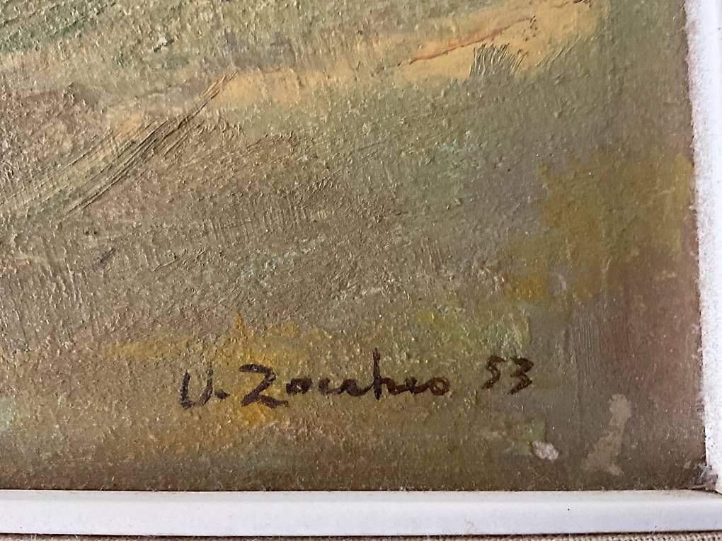 Dipinti: CIMALMOTTO IN SETTEMBRE UGO ZACCHEO – Usato da Gentilino venduto da besse1 1