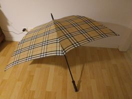 Orig. Vintage BURBERRYS of London Schirm Regenschirm Karo!!!