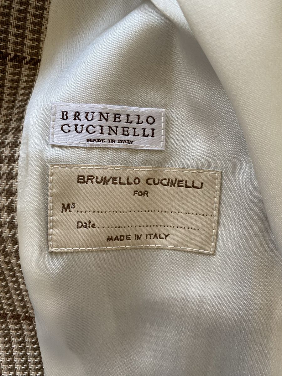 Brunello Cucinelli Giacche: Brunello Cucinelli Blazer/ Gr. 44 – Usato da Balzers venduto da styleee 4