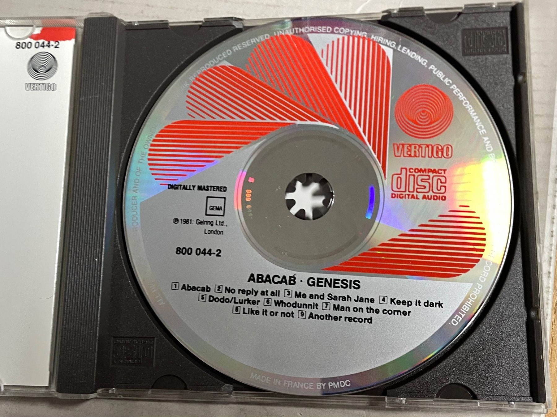 CDs: Genesis – Gebraucht aus Muri b. Bern von AdidasCollector 2