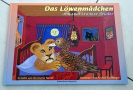 Das Löwenmädchen und sein kranker Bruder,