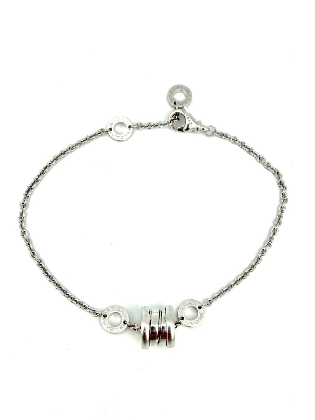 Bulgari Armbänder & -reifen: BVLGARI. Collection "B.Zero1", bracelet or blanc 18K – Gebraucht aus Renens VD von Diademe.sarl