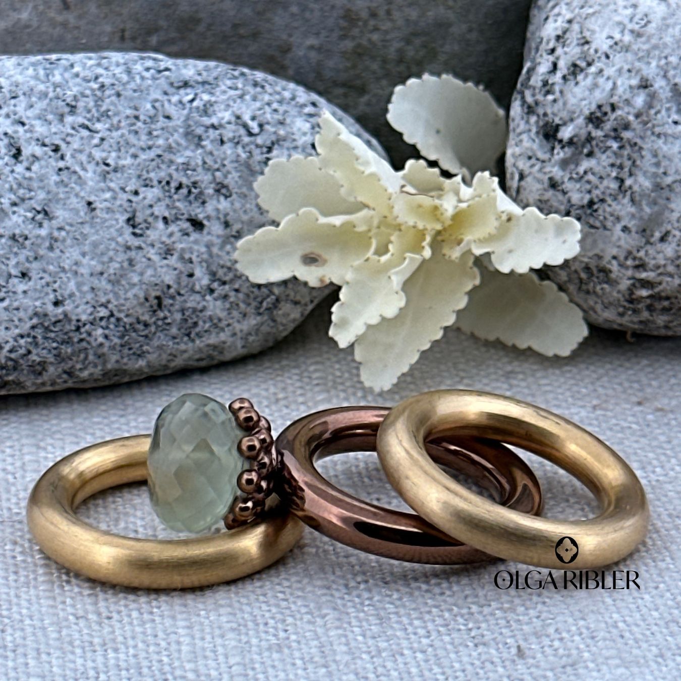 Olga Ribler Ringe: 3-teiliges Ringset, Gr.52 – Neu (gemäss Beschreibung) aus Luzern von MonikaS03 1