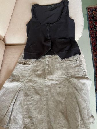 Wunderschöne Kombi von NILE, Gilet und Jupe
