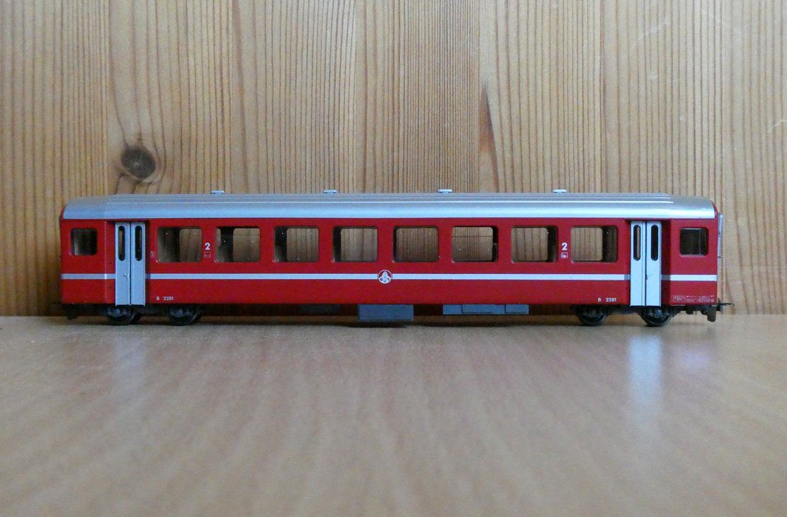Bemo Modellini di ferrovie: BVZ 2. Kl.wg Bemo H0m Artnr 3271 501 – Usato da Dietlikon venduto da Gruma 1