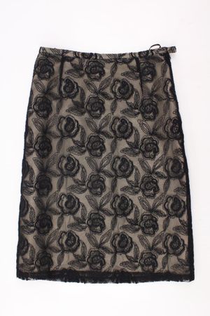 Marc Aurel Spitzenrock Gr. 36 schwarz