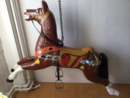 Antikes Karusellpferd