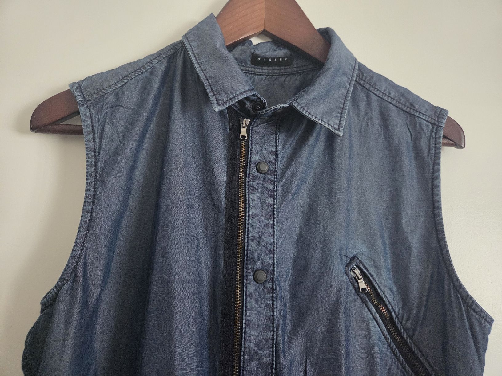 Sisley Tute: Jumpsuit Denim Kurzarm von Sisley – Usato da Kriens venduto da Nats1 3