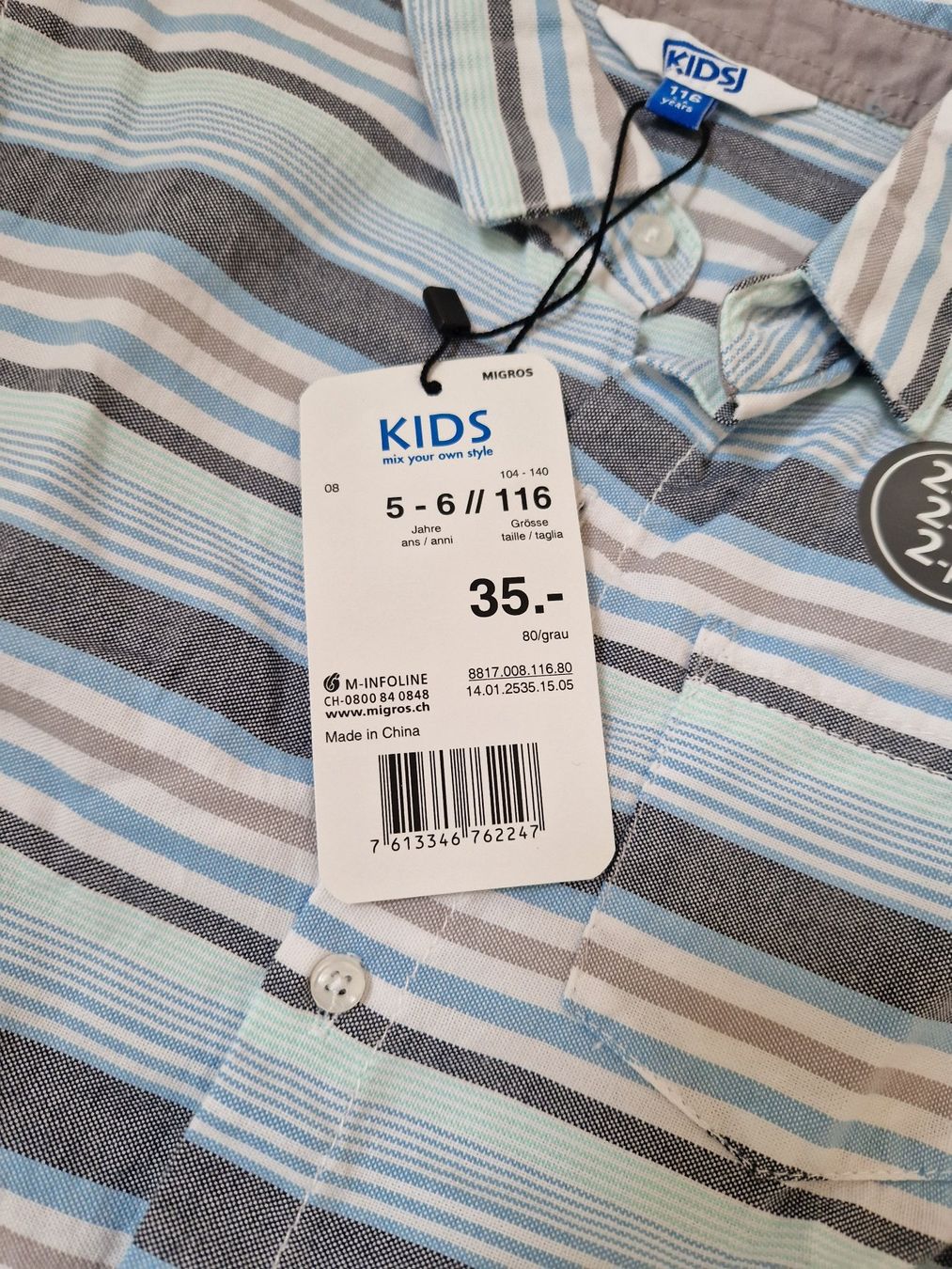 Lotti & Set di vestiti: NEU Hemd & kurze Hose 116 KIDS – Nuovo e nell'imballaggio originale da Giswil venduto da movo08 1