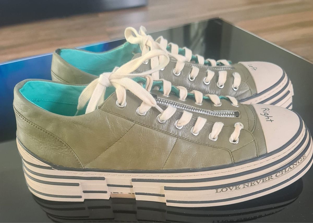 Herrenschuhe: Neue Original Rebecca White Sneakers Gr. 46 – Neu (gemäss Beschreibung) aus Zürich von ok1 2