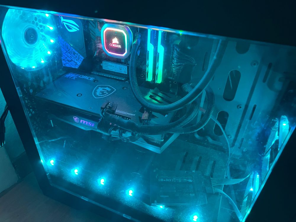 Gaming PC RTX 3060 mit 2 Bildschirmen | Kaufen auf Ricardo