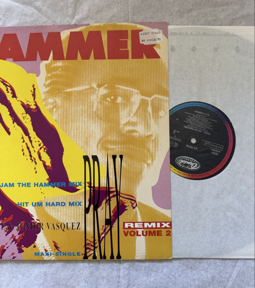 Vinyles: MC Hammer - Pray (Remix Volume 2) - 12" Maxi - 90s – D'occasion à Rorbas par BlackstarRecords 2
