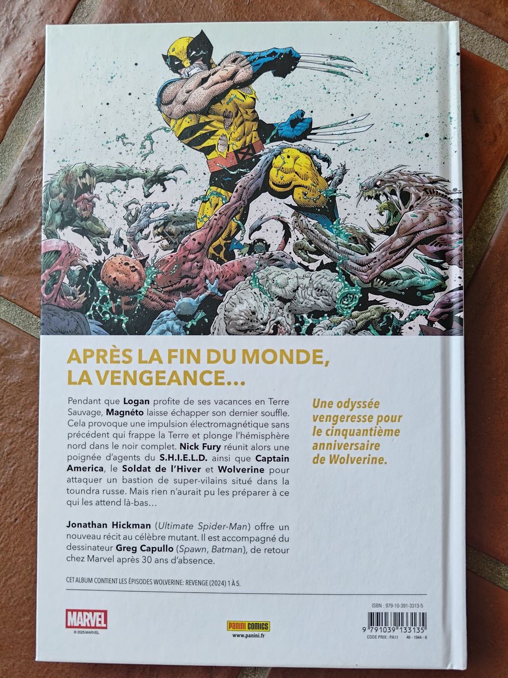Fumetti: WOLVERINE : VENGEANCE Hickman & Capullo - Panini 2025 – Nuovo (secondo la descrizione) da LAUSANNE venduto da swof 1