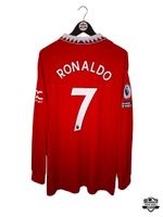 RONALDO #7 Original Manchester United 2022-23 Home Trikot LS