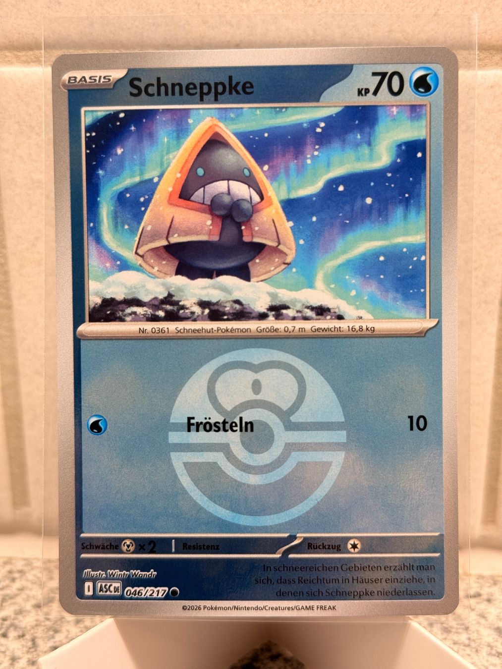 Pokémon Sammelbilder & Trading cards: Schneppke 046/217 Reverse Holo ASC DE NM – Neu (gemäss Beschreibung) aus bern von Wankdorf_Retro