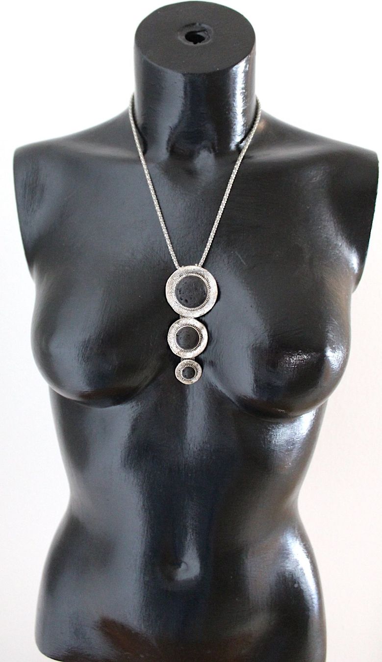 Catenine: Vintage Kette mit echten Steinen – Usato da Locarno venduto da madame-tus-sauds 4