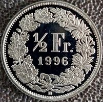 50 Rappen 1996 stgl. / aus Münzsatz
