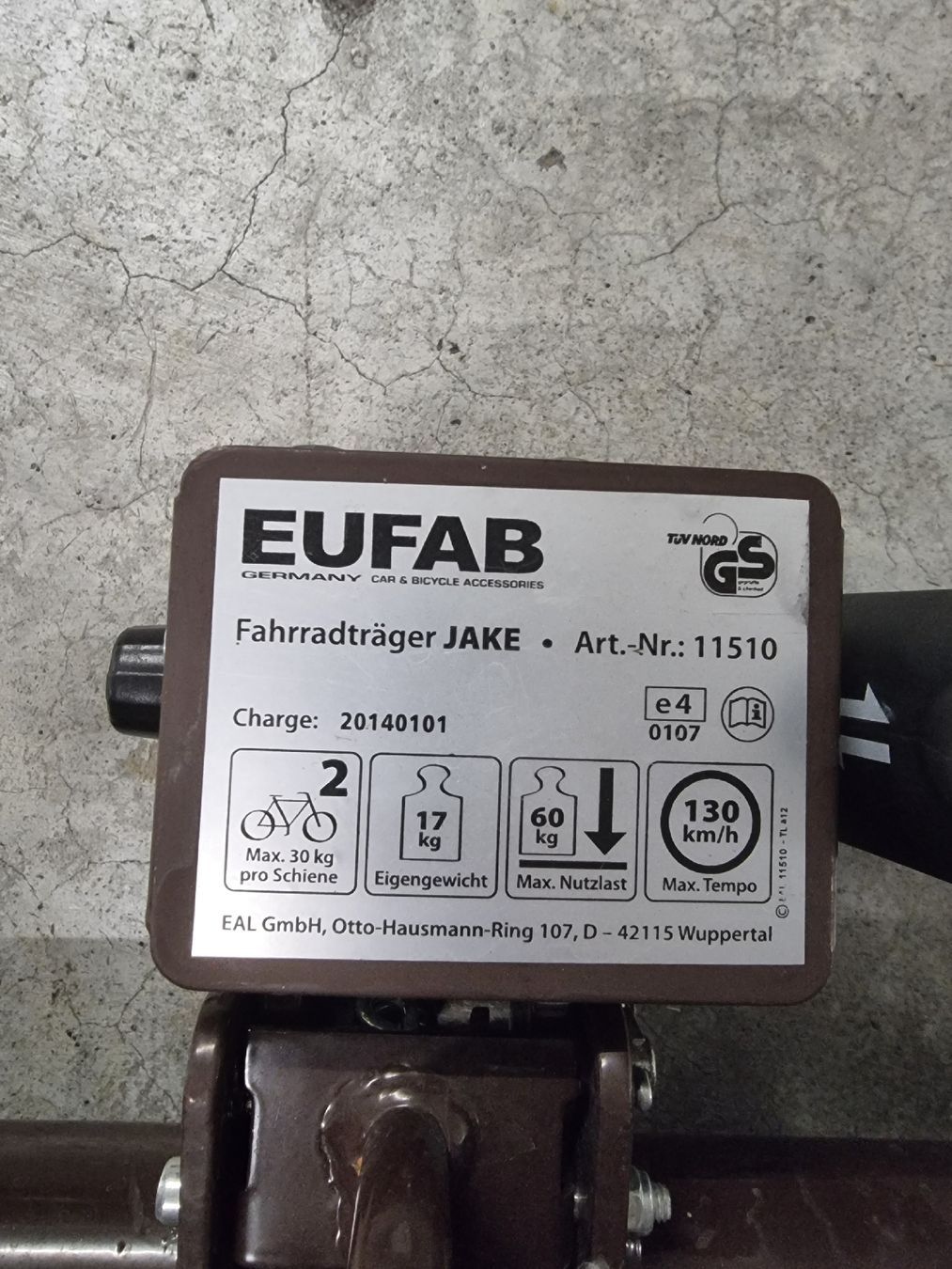 Supporti per biciclette: Fahrradträger – Usato da Ennetmoos venduto da tsc_y8v8 1
