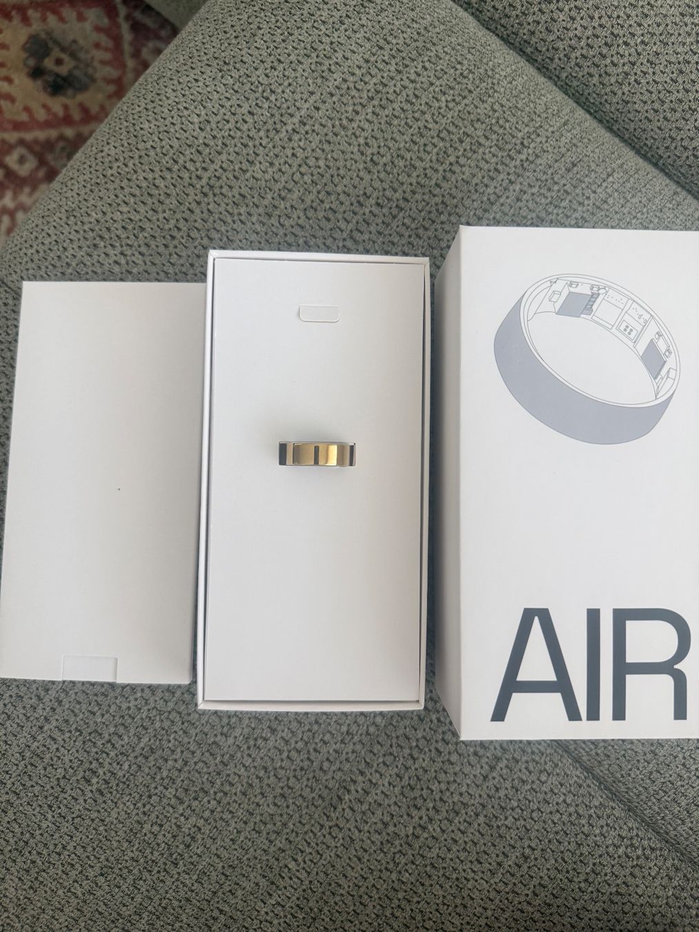 Anelli: UltraHuman Ring AIR Grösse 8 - Bionic Gold – Usato da Regensdorf venduto da sabyn