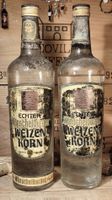 2x Wünschelblüter Weizenkorn Schnaps Vintage Flasche alt
