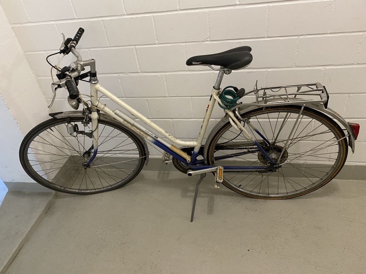 Condor Vélos: Condor Damenrad Weiss/Blau Vintage – D'occasion à Flawil par sonnengeist