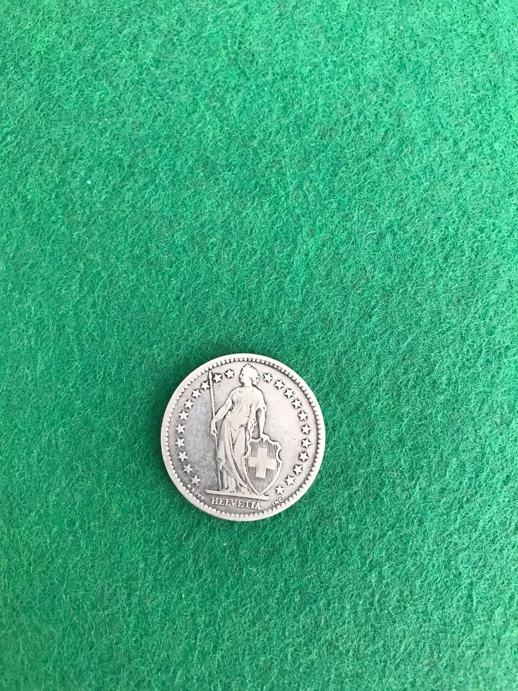Tutti le monete: 2 Franken  1874     guter Zustand – Usato da Viganello venduto da Plausch8 1