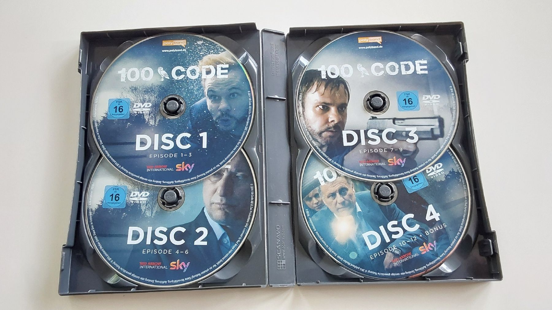Tutti i DVDs: 100 CODE  Box Set guter Zustand – Usato da Worb venduto da niklas2001 2