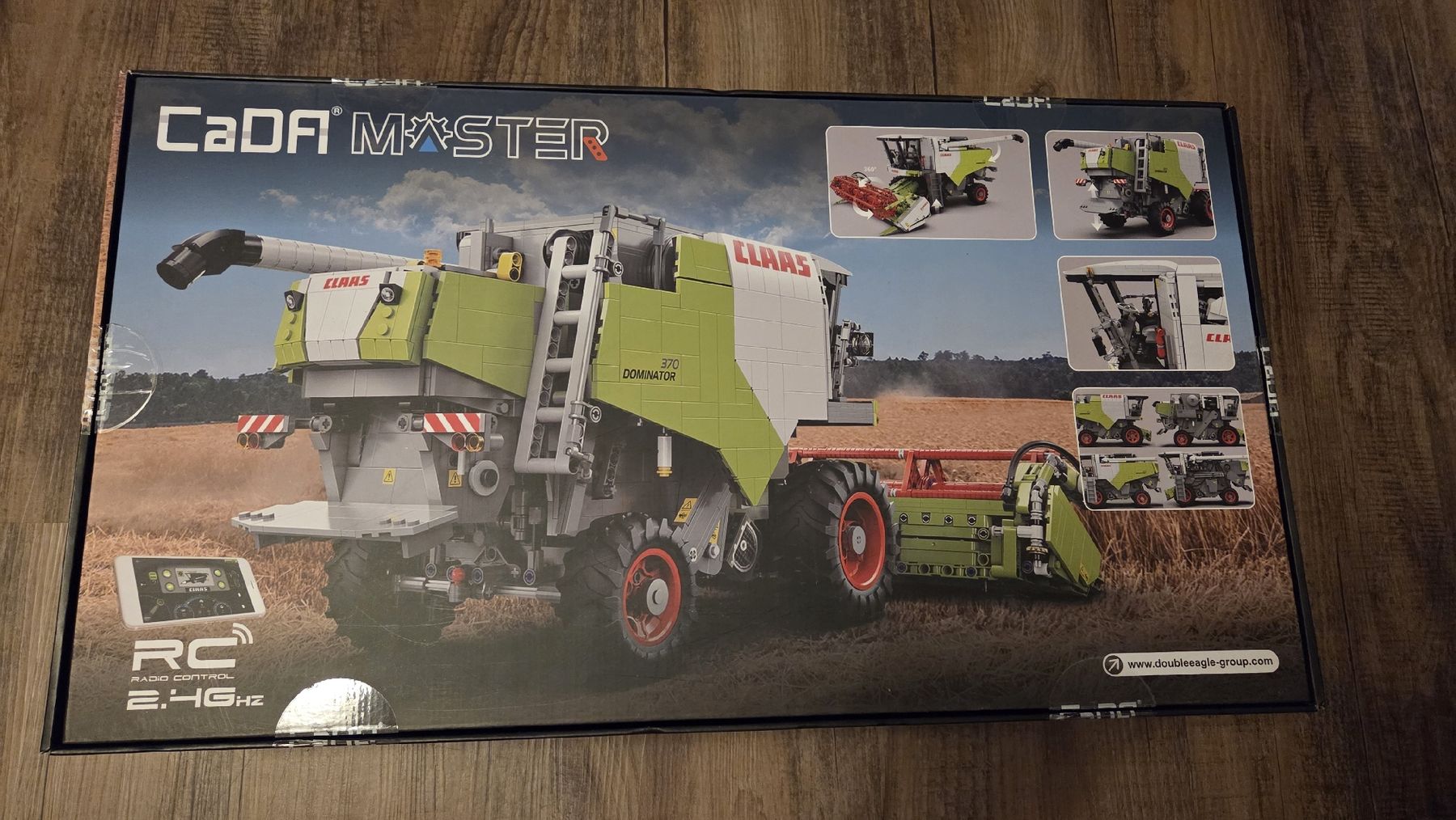 Kit di costruzioni: CaDA MASTER Claas Dominator 370 RC Set 4567 Teile – Usato da Rothrist venduto da Benj1990 1