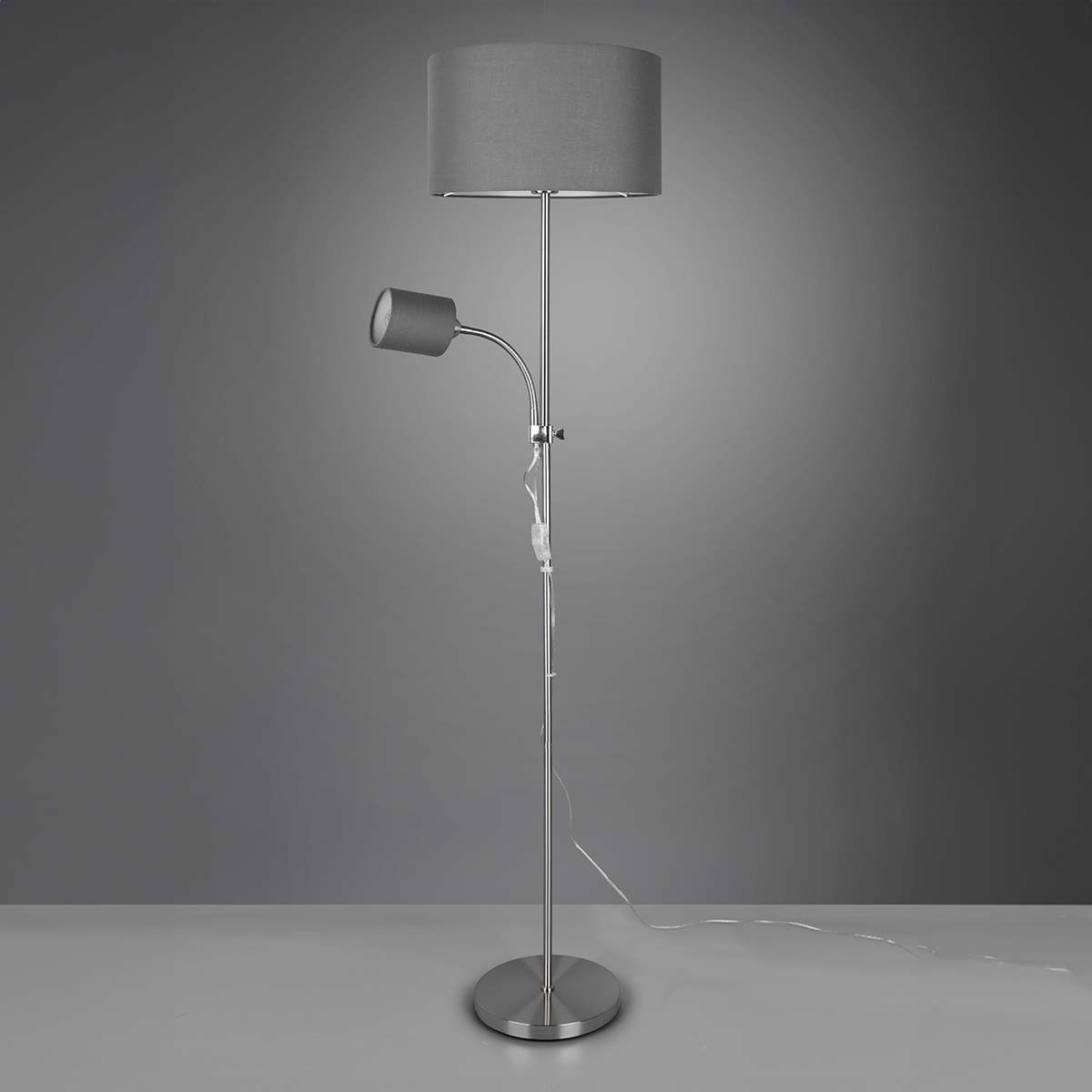 Lampen: Stehleuchte, Stoffschirm, 160 cm Höhe – Neu (gemäss Beschreibung) aus Kreuzlingen von Smart-Light 3
