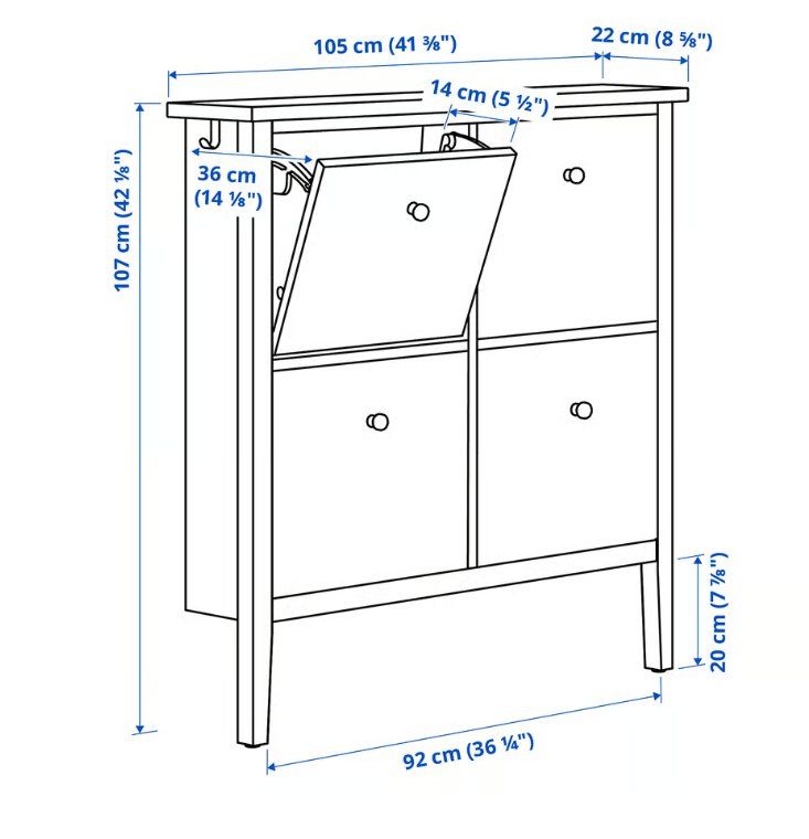 Ikea Schränke: Schuhschrank Gullaberg IKEA – Gebraucht aus Herisau von Tiki6789 2
