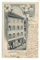 Jugendstil FRAUENFELD Wäschefabrik J. Kihm-Keller