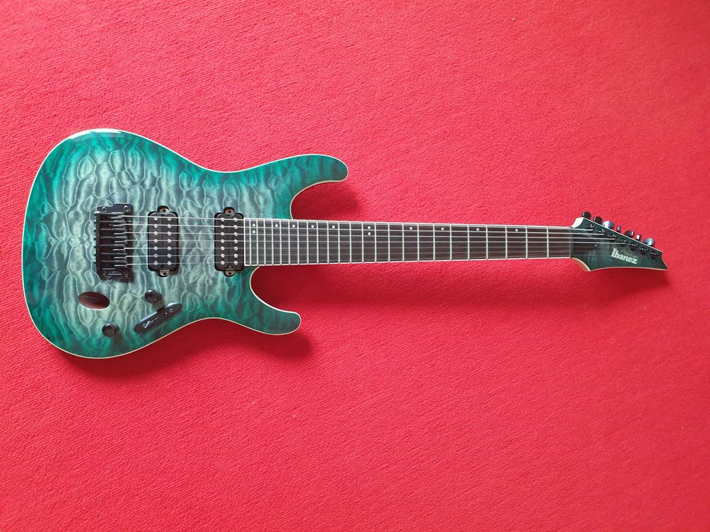 Ibanez s5527qfx on sale