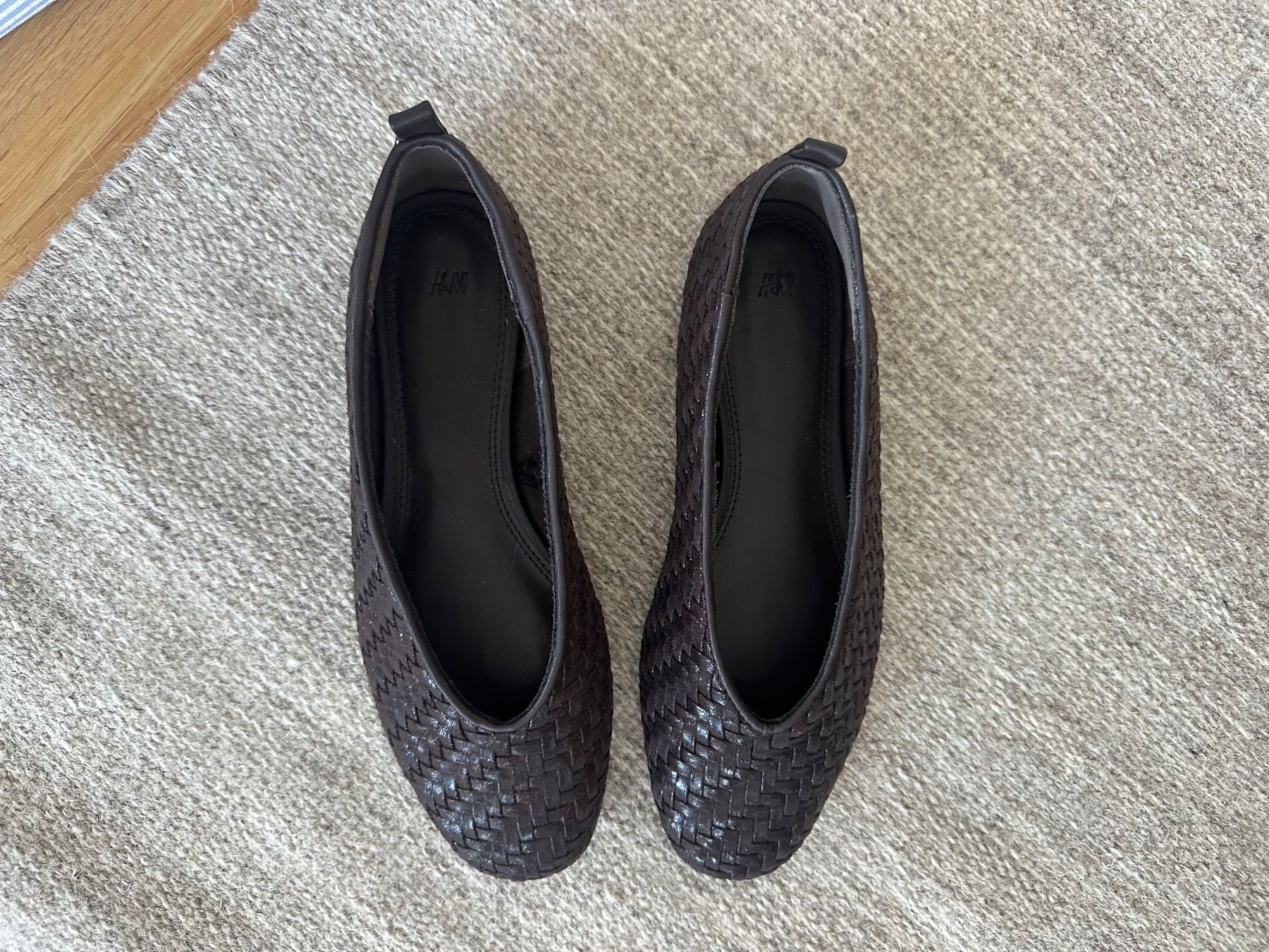 H&M Damenschuhe: Braune H&M Ballerinas, Gr. 38, neu – Neu (gemäss Beschreibung) aus Zürich von mar_vrr8