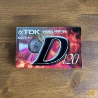 TDK D120 Kassette Normal Position *NEU*