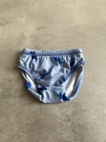 Sanetta, Badehose, Schwimmwindel, blau, Dino, Gr. 62, w. Neu