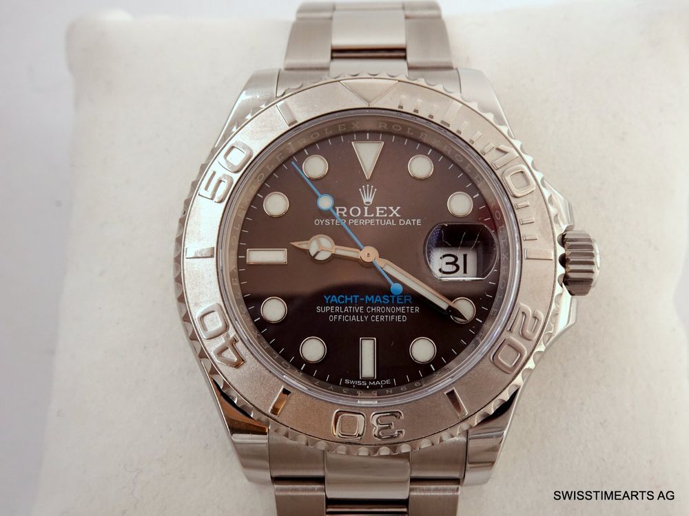 Rolex Orologi: ROLEX 2019 YACHMASTER 40MM RHODIUM REF.116622 AUTO FULL SET – Usato da Zürich venduto da SWISSTIMEARTS-AG 1