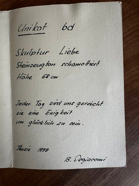 Sculture & Statue: Wunderschöne Skulptur "Liebe" – Usato da Siebnen venduto da Wahr66 4