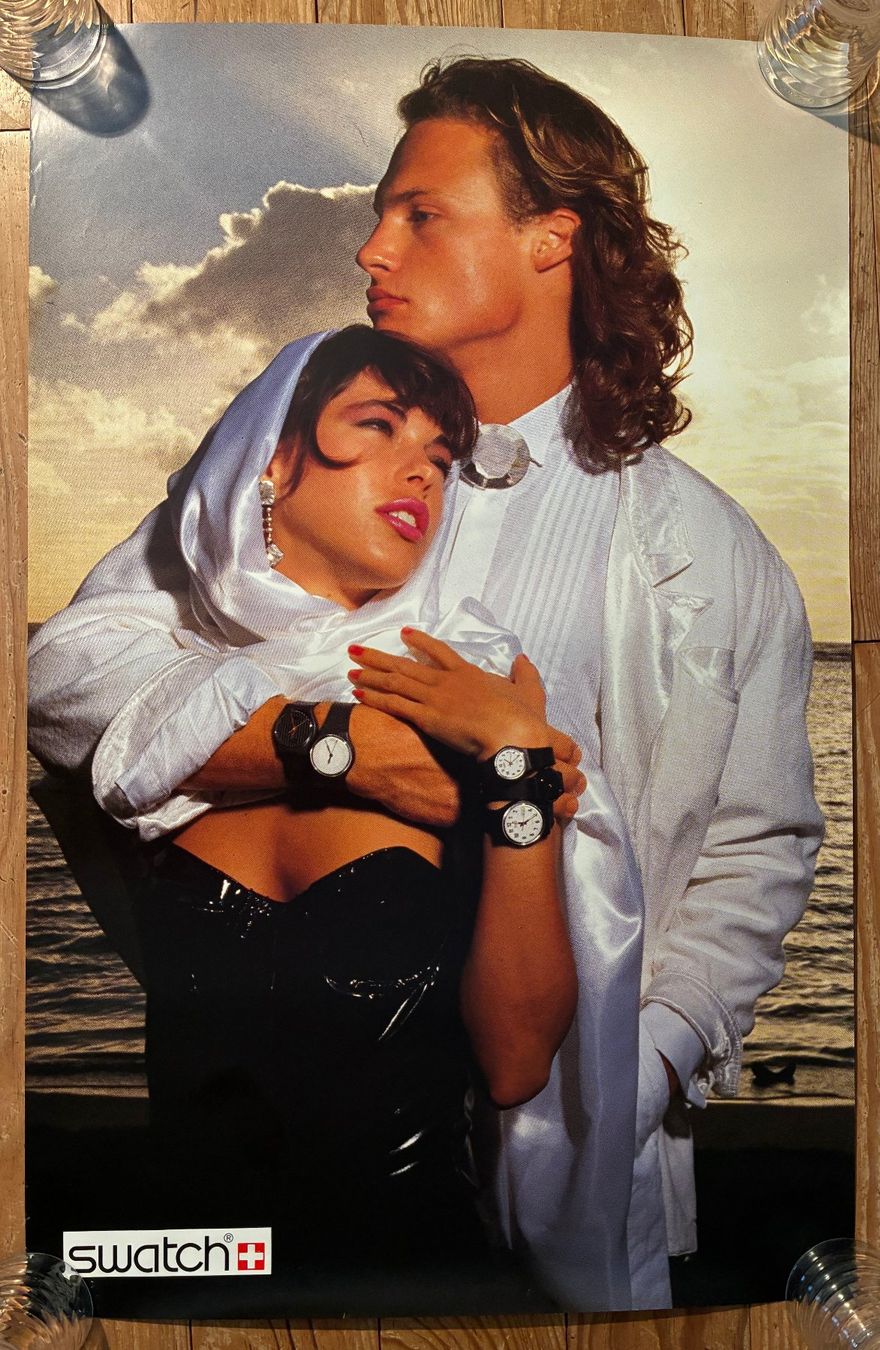 Foto & Immagini: SWATCH Werbe Plakat Poster - Nr. 14 – Usato da Meinisberg venduto da duveen
