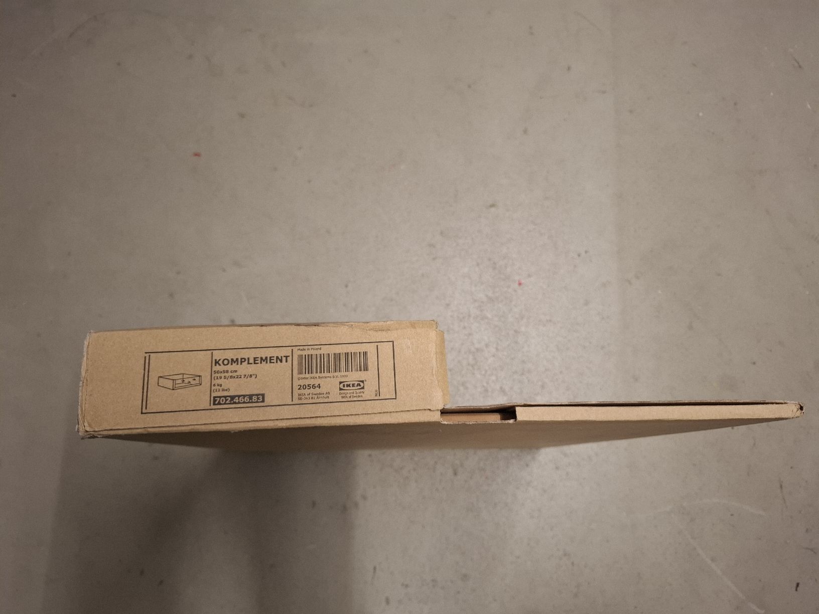 Armadi: Ikea Komplement Schublade 50x58cm - Neu & Originalverpackt – Nuovo e nell'imballaggio originale da Trimmis venduto da cni_6qn8 1